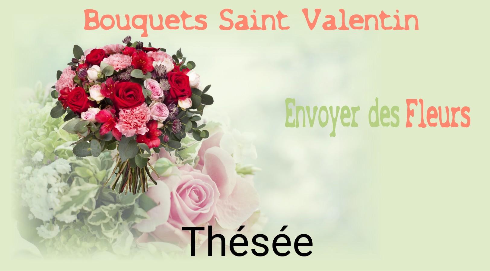 Roses de Saint-Valentin livrées à Thésée